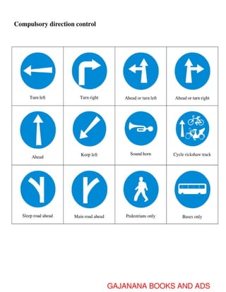 Road traffic signs and driving regulations | PDF