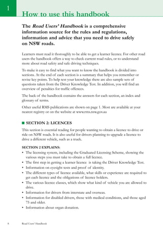 Road users handbook | PDF