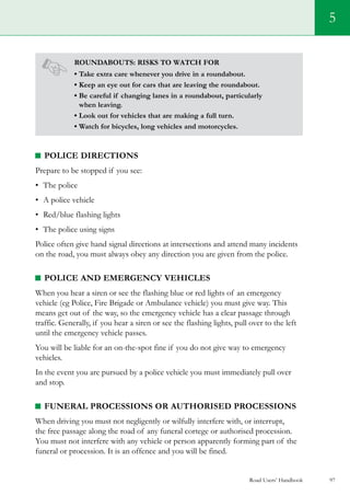 Road users handbook | PDF