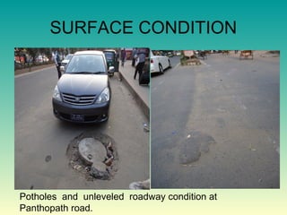 Roadway Condition Survey | PPT