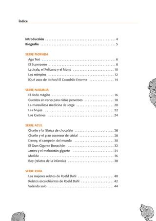 Índice




    Introducción . . . . . . . . . . . . . . . . . . . . . . . . . . . . . . . . . . . . . . . . . . . 4
    Bi...
