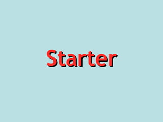 StarterStarter
 