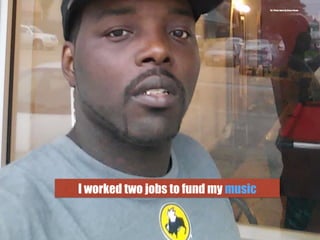 I worked two jobs to fund my music
16.) Photo taken by Bruce Roane
 