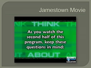 Jamestown Movie