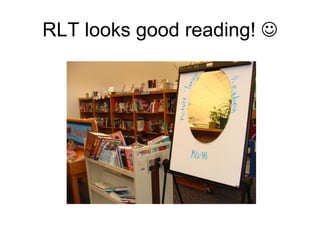 RLT looks good reading!   