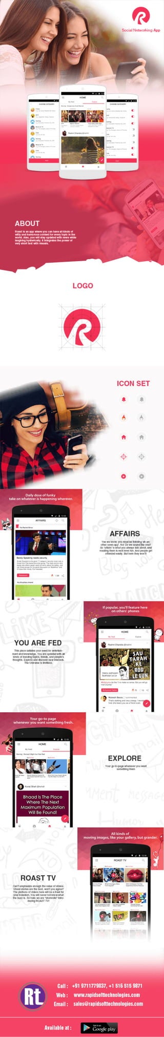 Roast A Renowned Social Networking App