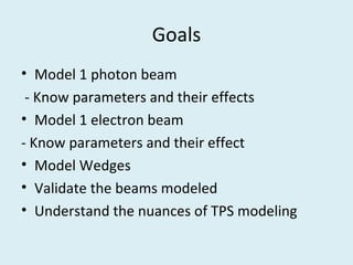 TPS modeling and Beam commissioning at UIHC Radiation Oncology | PDF