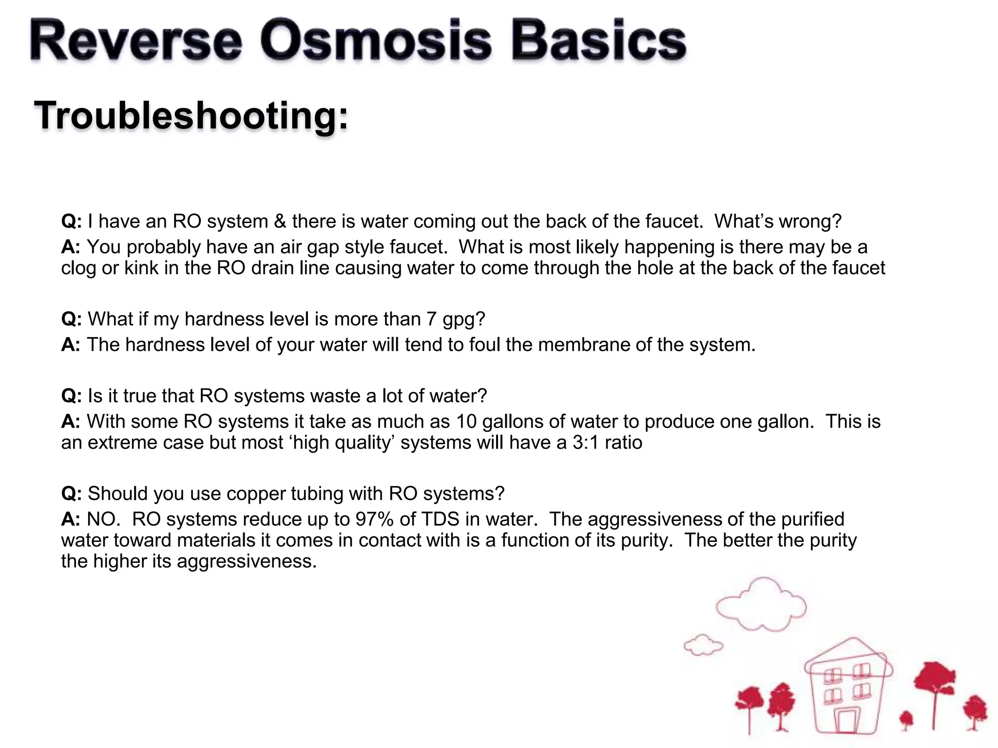   Membrane then either rejects or repels contaminants