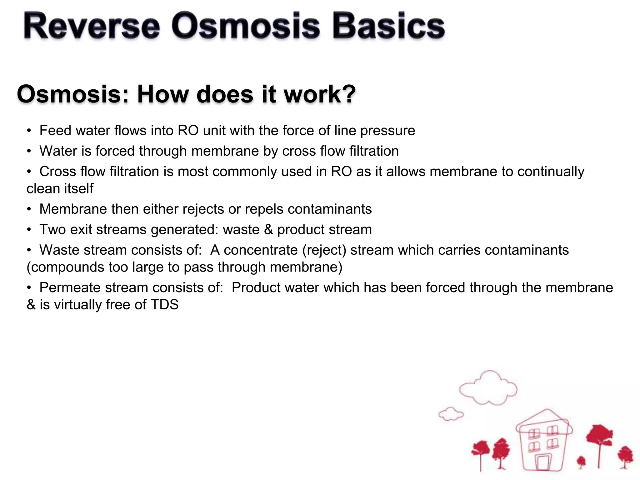   Parameters Affecting RO Systems
