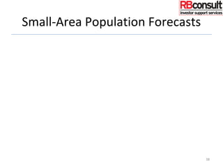 Small-Area Population Forecasts
38
 