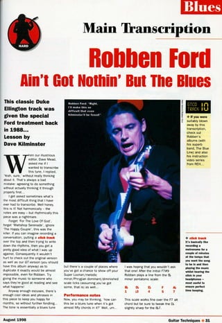 Robben ford   ain´t nothing but the blues