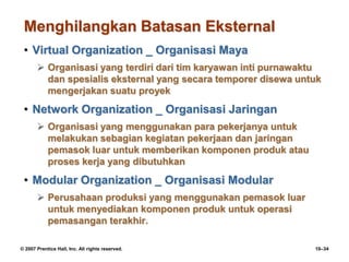 Robbins 9 _ Desain dan Struktur Organisasi
