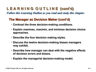 Comprehensive Guide to Managerial Decision-Making Processes and ...
