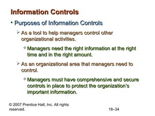 Robbins9 ppt18 controlling | PPT