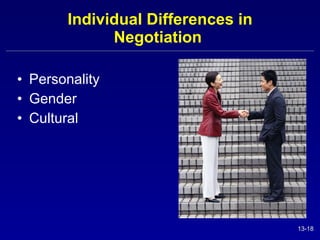 Individual Differences in Negotiation   Personality Gender Cultural   