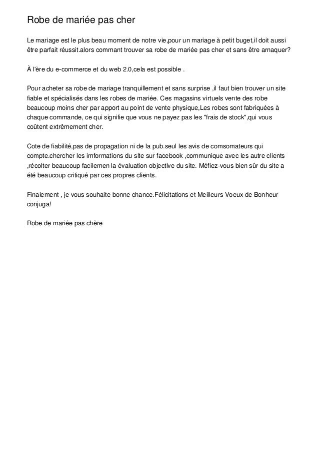 robes de mariées pas cher