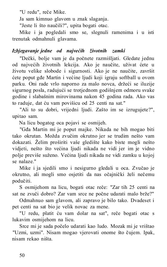 kako postupiti prilikom izlaska s bogatim čovjekom