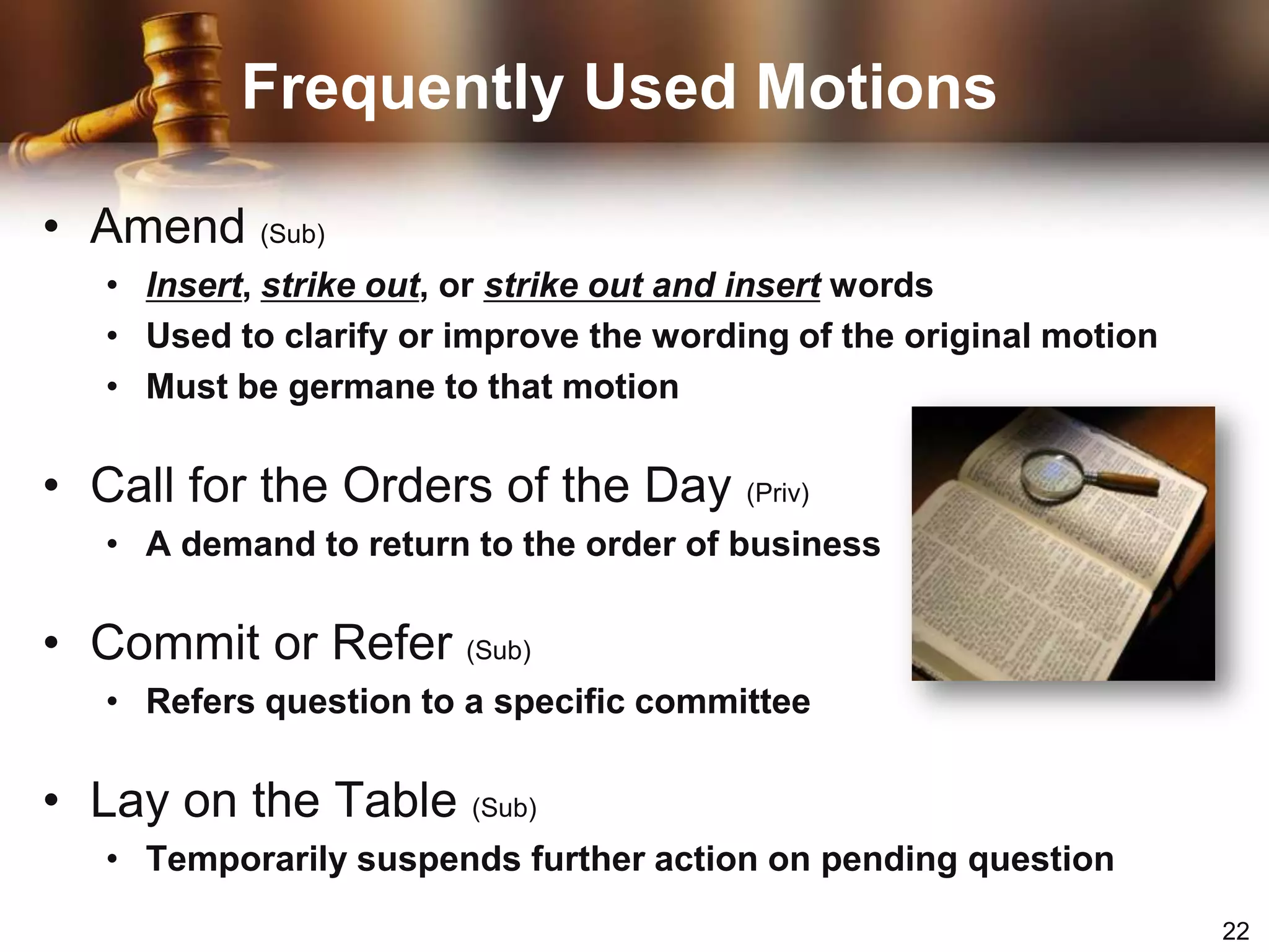 “Those in favor, say YES.”