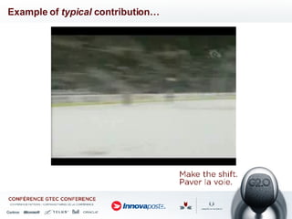 Example of  typical  contribution… 