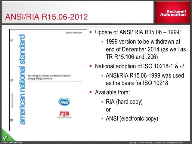 ansi ria r15.06