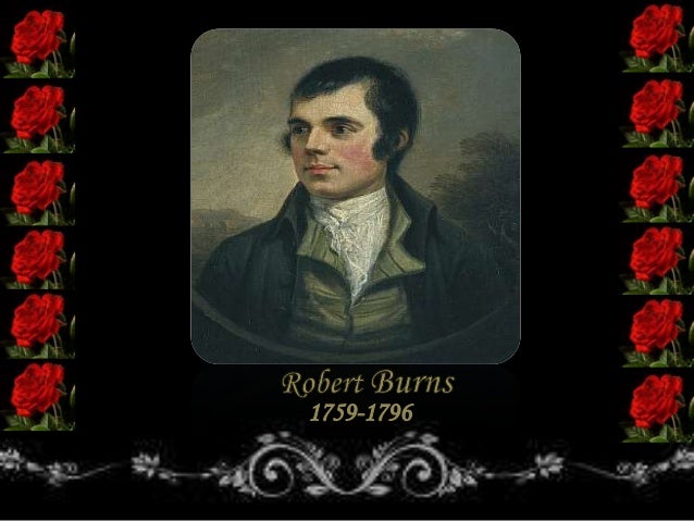 Robert burns (red, red rose)