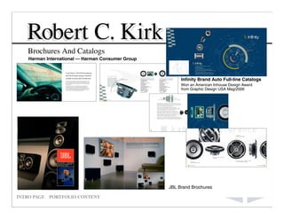Robert C Kirk Portfolio