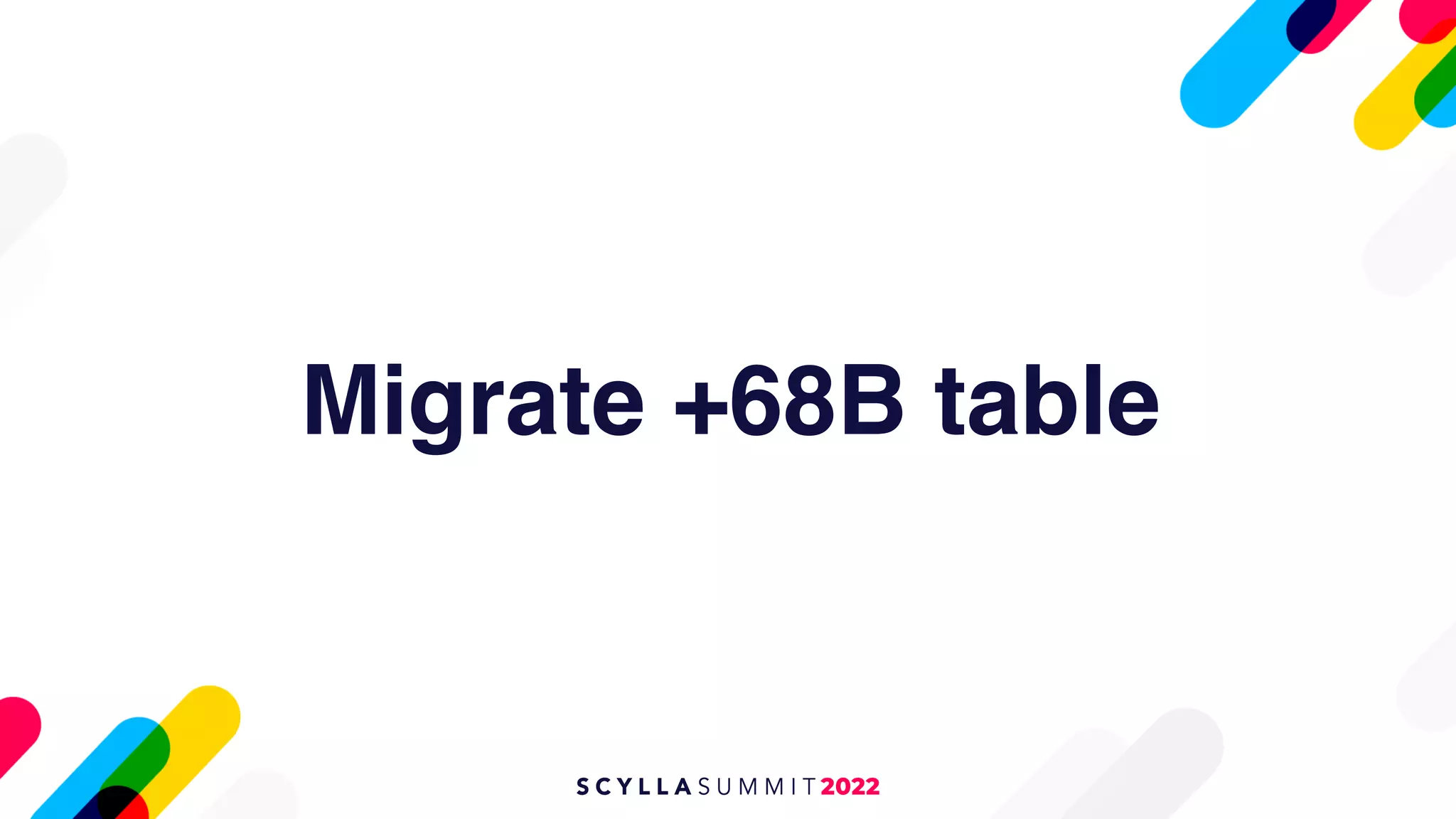 Migrate +68B table
 