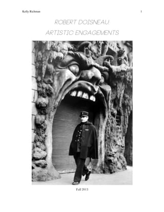 Robert Doisneau Proposal