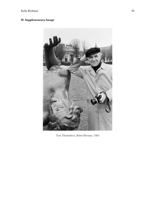 Robert Doisneau Proposal