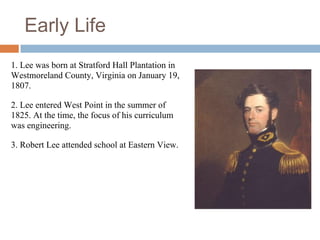 Robert E. Lee Powerpoint Presentation