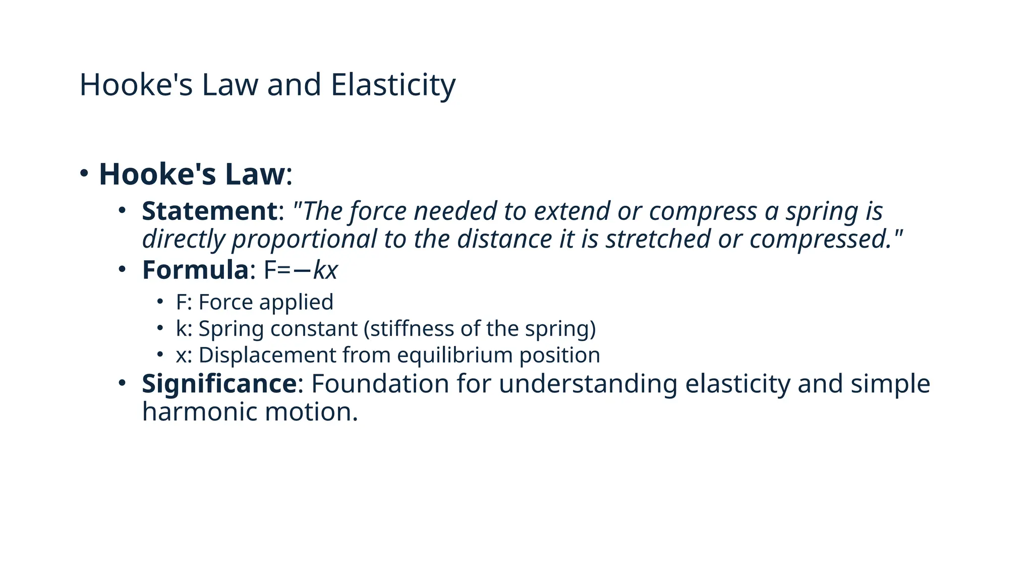 Robert Hooke's law and introductionkkkkk | PPTX