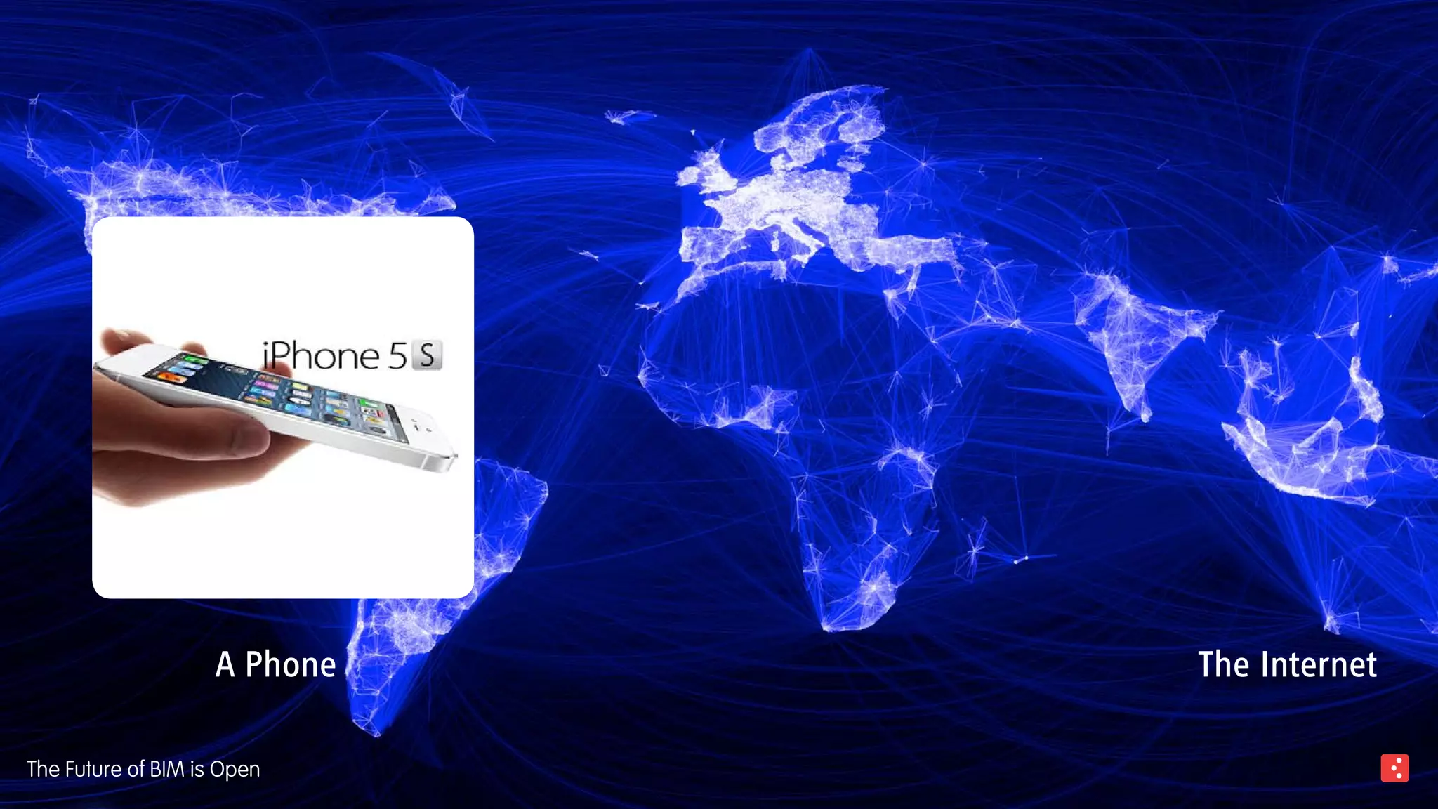 The Future of BIM is Open
A Phone The Internet
 