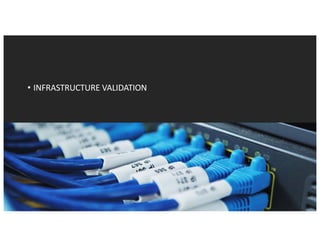 • INFRASTRUCTURE	VALIDATION
 