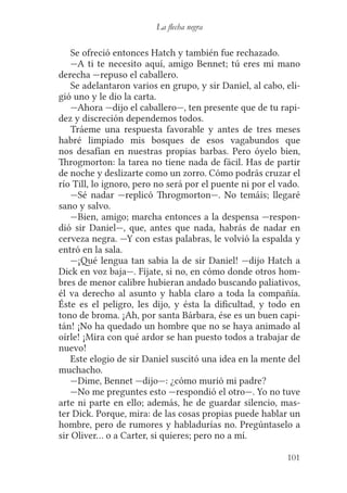 Robert l. stevenson flecha negra