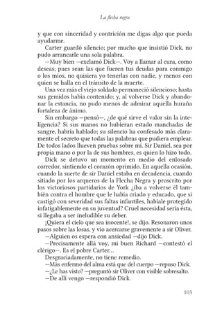 Robert l. stevenson flecha negra