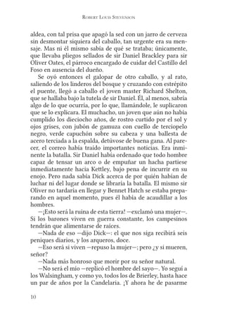 Robert l. stevenson flecha negra