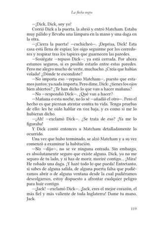 Robert l. stevenson flecha negra