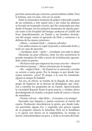 Robert l. stevenson flecha negra