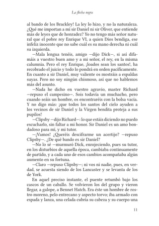 Robert l. stevenson flecha negra