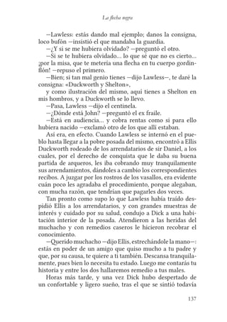 Robert l. stevenson flecha negra