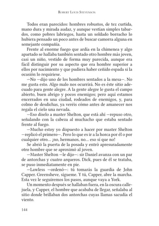 Robert l. stevenson flecha negra