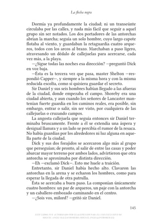 Robert l. stevenson flecha negra