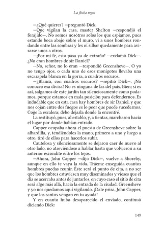 Robert l. stevenson flecha negra