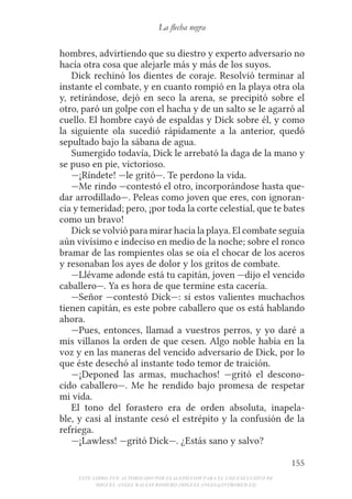 Robert l. stevenson flecha negra