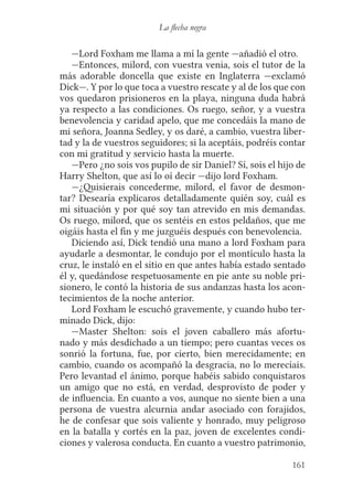 Robert l. stevenson flecha negra