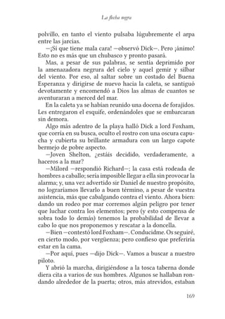 Robert l. stevenson flecha negra