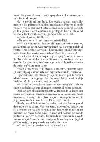 Robert l. stevenson flecha negra