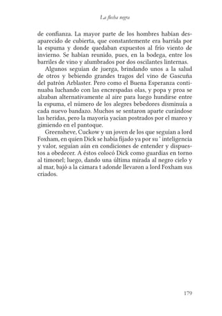 Robert l. stevenson flecha negra