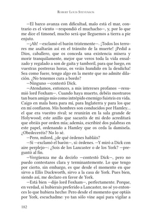 Robert l. stevenson flecha negra