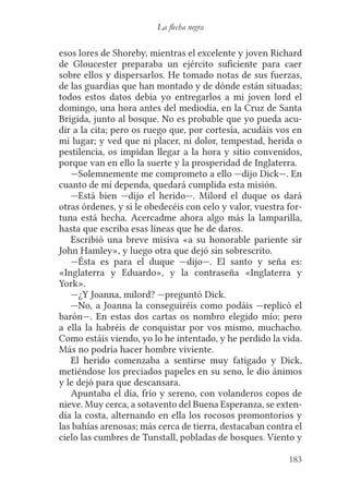 Robert l. stevenson flecha negra